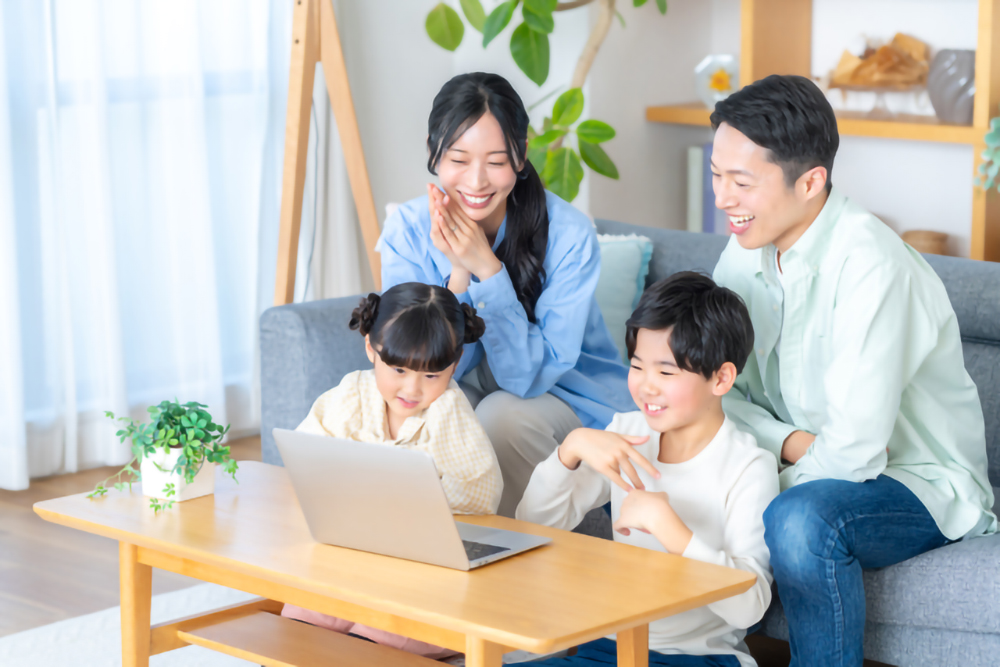 家族の時間が増える暮らし