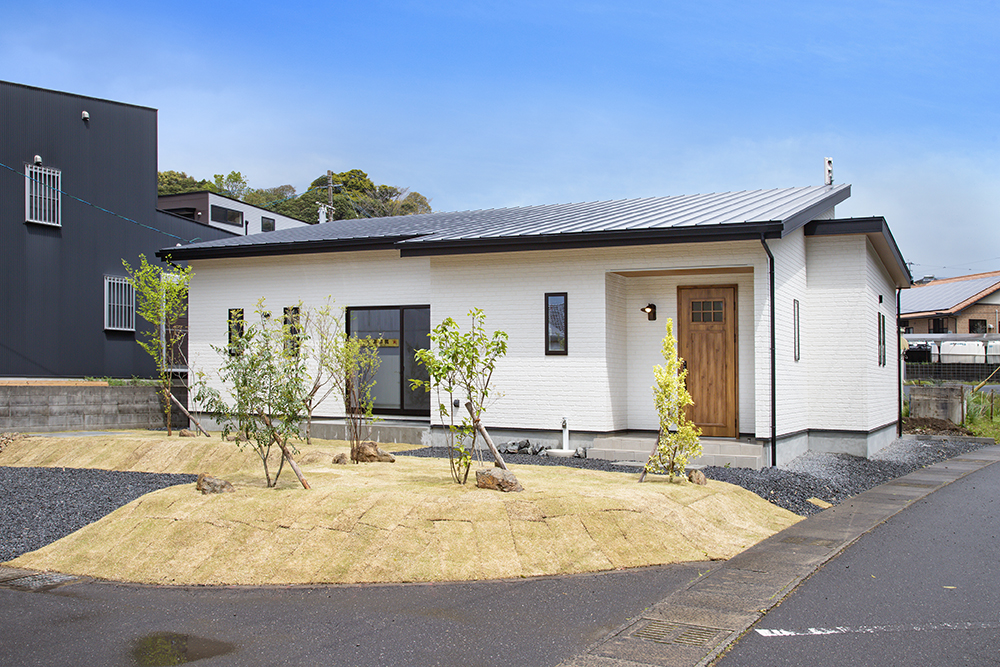 鹿児島で建てた田丸ハウスの耐震住宅外観