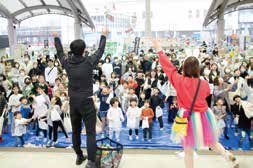 上棟祭の様子